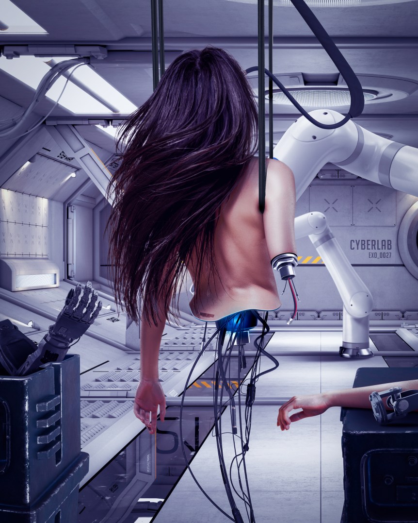 CyberGirl_Final by exocarmine